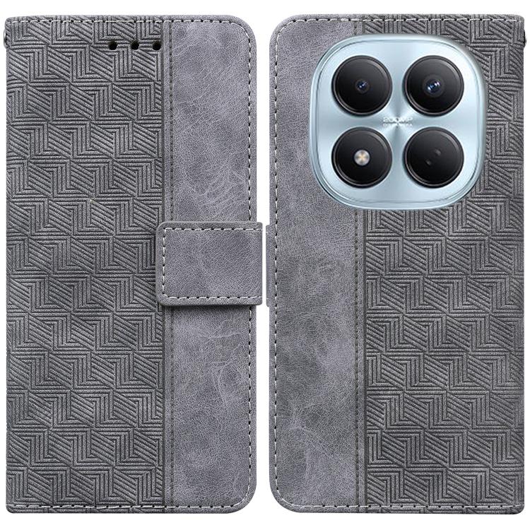 Geometric Embossed Leather Phone Case, For Redmi A7 Pro 4G / 5G 171mm / Poco C85x 5G, For Redmi Turbo 5 Max 5G / Poco X8 Pro Max 5G, For Redmi Turbo 5 5G / Poco X8 Pro 5G, For Redmi Note 15 Pro+ 5G 163.3mm / Poco M8 Pro 5G                              ...