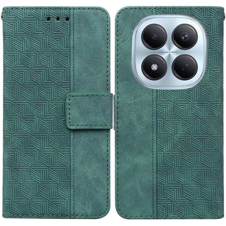 Geometric Embossed Leather Phone Case, For Redmi A7 Pro 4G / 5G 171mm / Poco C85x 5G, For Redmi Turbo 5 Max 5G / Poco X8 Pro Max 5G, For Redmi Turbo 5 5G / Poco X8 Pro 5G, For Redmi Note 15 Pro+ 5G 163.3mm / Poco M8 Pro 5G                              ...