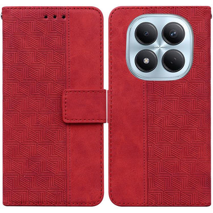 Geometric Embossed Leather Phone Case, For Redmi A7 Pro 4G / 5G 171mm / Poco C85x 5G, For Redmi Turbo 5 Max 5G / Poco X8 Pro Max 5G, For Redmi Turbo 5 5G / Poco X8 Pro 5G, For Redmi Note 15 Pro+ 5G 163.3mm / Poco M8 Pro 5G                              ...