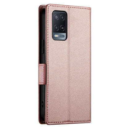 Side Buckle Magnetic Frosted Leather Phone Case, For OPPO A54 / A54s / A55 5G / A55s 5G, For OPPO A79 5G
