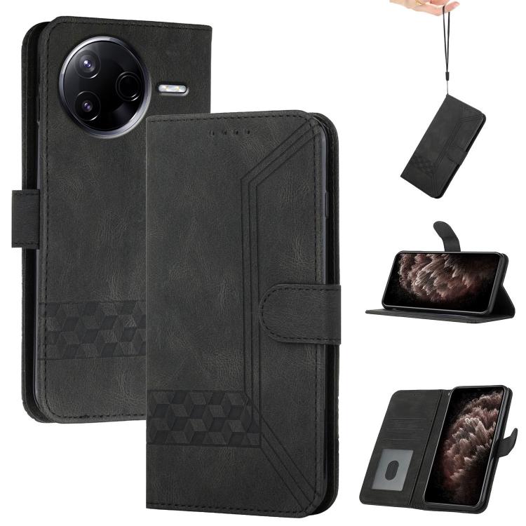 Cubic Skin Feel Flip Leather Phone Case, For Redmi Note 17 4G / 5G Global 169.7mm, For Redmi 17C 5G, For Redmi Note 17 Pro+ 5G Global 163.4mm, For Redmi Note 17 Pro 5G Global 163.5mm, For Redmi K100 Pro Max 5G / Poco F9 Ultra 5G                        ...