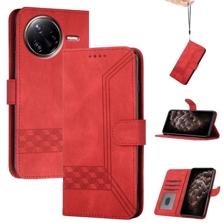 Cubic Skin Feel Flip Leather Phone Case, For Redmi Note 17 4G / 5G Global 169.7mm, For Redmi 17C 5G, For Redmi Note 17 Pro+ 5G Global 163.4mm, For Redmi Note 17 Pro 5G Global 163.5mm, For Redmi K100 Pro Max 5G / Poco F9 Ultra 5G                        ...