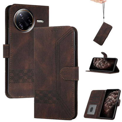 Cubic Skin Feel Flip Leather Phone Case, For Redmi Note 17 4G / 5G Global 169.7mm, For Redmi 17C 5G, For Redmi Note 17 Pro+ 5G Global 163.4mm, For Redmi Note 17 Pro 5G Global 163.5mm, For Redmi K100 Pro Max 5G / Poco F9 Ultra 5G                        ...