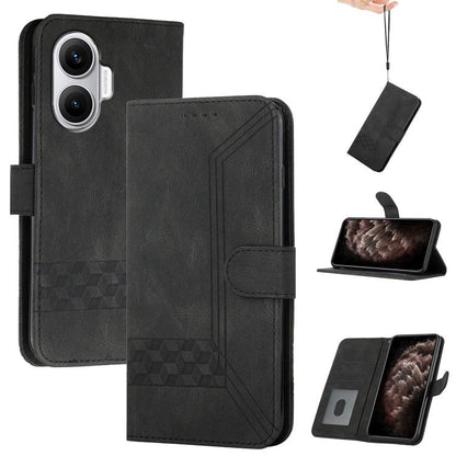 Cubic Skin Feel Flip Leather Phone Case, For Redmi Note 17 4G / 5G Global 169.7mm, For Redmi 17C 5G, For Redmi Note 17 Pro+ 5G Global 163.4mm, For Redmi Note 17 Pro 5G Global 163.5mm, For Redmi K100 Pro Max 5G / Poco F9 Ultra 5G                        ...