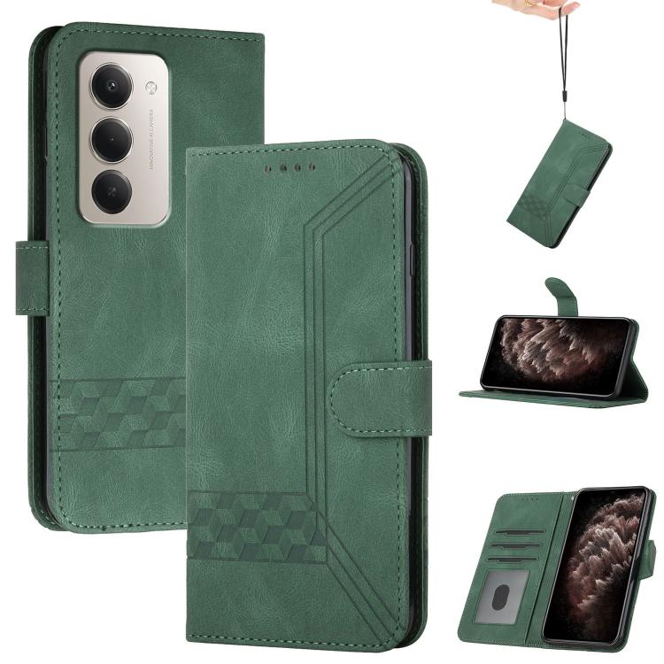 Cubic Skin Feel Flip Leather Phone Case, For Redmi Note 17 4G / 5G Global 169.7mm, For Redmi 17C 5G, For Redmi Note 17 Pro+ 5G Global 163.4mm, For Redmi Note 17 Pro 5G Global 163.5mm, For Redmi K100 Pro Max 5G / Poco F9 Ultra 5G                        ...
