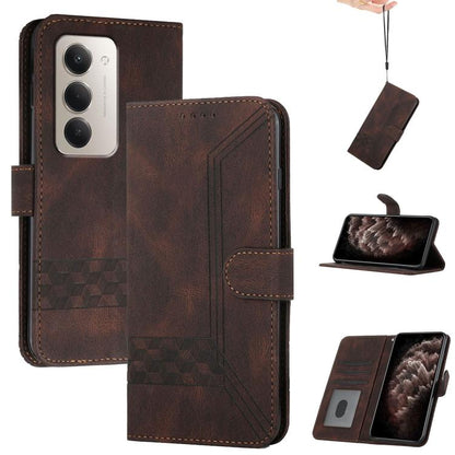 Cubic Skin Feel Flip Leather Phone Case, For Redmi Note 17 4G / 5G Global 169.7mm, For Redmi 17C 5G, For Redmi Note 17 Pro+ 5G Global 163.4mm, For Redmi Note 17 Pro 5G Global 163.5mm, For Redmi K100 Pro Max 5G / Poco F9 Ultra 5G                        ...