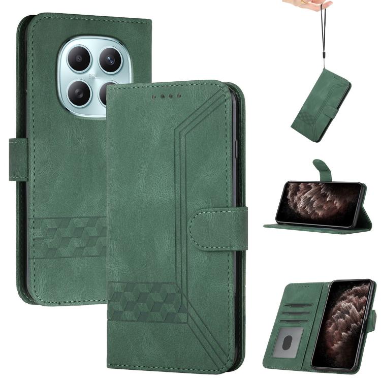 Cubic Skin Feel Flip Leather Phone Case, For Redmi Note 17 4G / 5G Global 169.7mm, For Redmi 17C 5G, For Redmi Note 17 Pro+ 5G Global 163.4mm, For Redmi Note 17 Pro 5G Global 163.5mm, For Redmi K100 Pro Max 5G / Poco F9 Ultra 5G                        ...