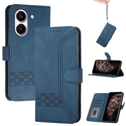 Cubic Skin Feel Flip Leather Phone Case, For Redmi Note 17 4G / 5G Global 169.7mm, For Redmi 17C 5G, For Redmi Note 17 Pro+ 5G Global 163.4mm, For Redmi Note 17 Pro 5G Global 163.5mm, For Redmi K100 Pro Max 5G / Poco F9 Ultra 5G                        ...