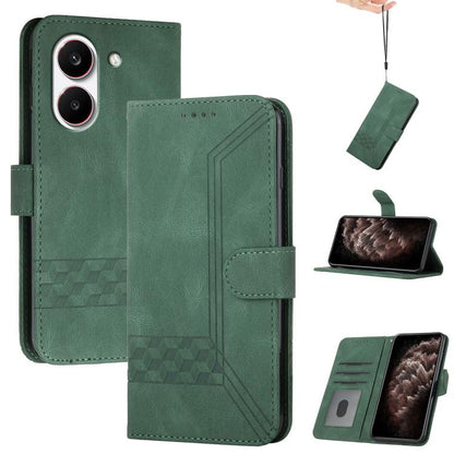 Cubic Skin Feel Flip Leather Phone Case, For Redmi Note 17 4G / 5G Global 169.7mm, For Redmi 17C 5G, For Redmi Note 17 Pro+ 5G Global 163.4mm, For Redmi Note 17 Pro 5G Global 163.5mm, For Redmi K100 Pro Max 5G / Poco F9 Ultra 5G                        ...