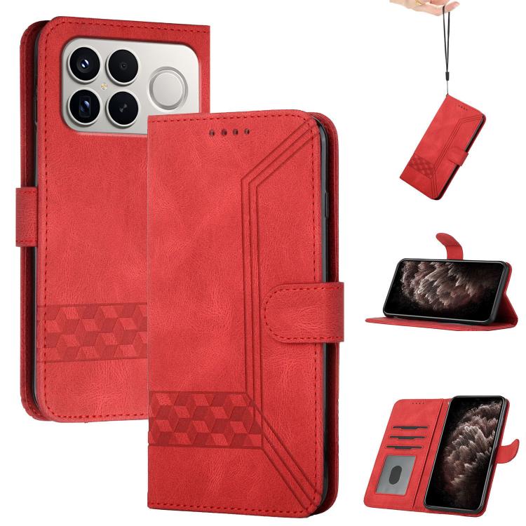 Cubic Skin Feel Flip Leather Phone Case, For Redmi Note 17 4G / 5G Global 169.7mm, For Redmi 17C 5G, For Redmi Note 17 Pro+ 5G Global 163.4mm, For Redmi Note 17 Pro 5G Global 163.5mm, For Redmi K100 Pro Max 5G / Poco F9 Ultra 5G                        ...