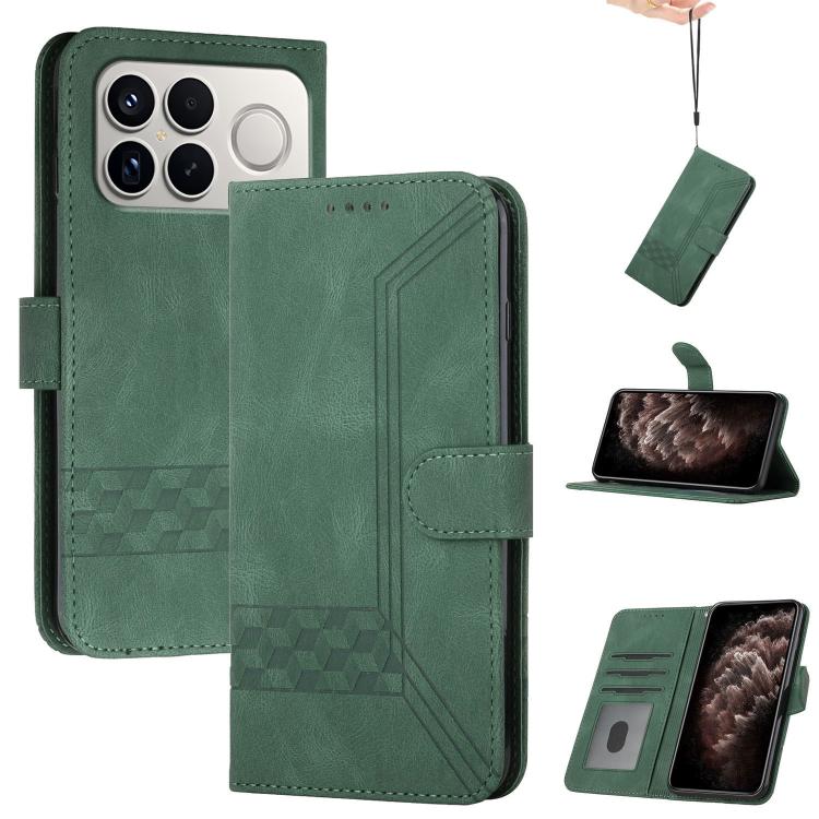 Cubic Skin Feel Flip Leather Phone Case, For Redmi Note 17 4G / 5G Global 169.7mm, For Redmi 17C 5G, For Redmi Note 17 Pro+ 5G Global 163.4mm, For Redmi Note 17 Pro 5G Global 163.5mm, For Redmi K100 Pro Max 5G / Poco F9 Ultra 5G                        ...