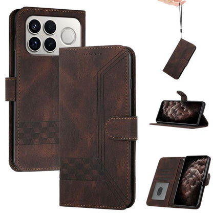 Cubic Skin Feel Flip Leather Phone Case, For Redmi Note 17 4G / 5G Global 169.7mm, For Redmi 17C 5G, For Redmi Note 17 Pro+ 5G Global 163.4mm, For Redmi Note 17 Pro 5G Global 163.5mm, For Redmi K100 Pro Max 5G / Poco F9 Ultra 5G                        ...