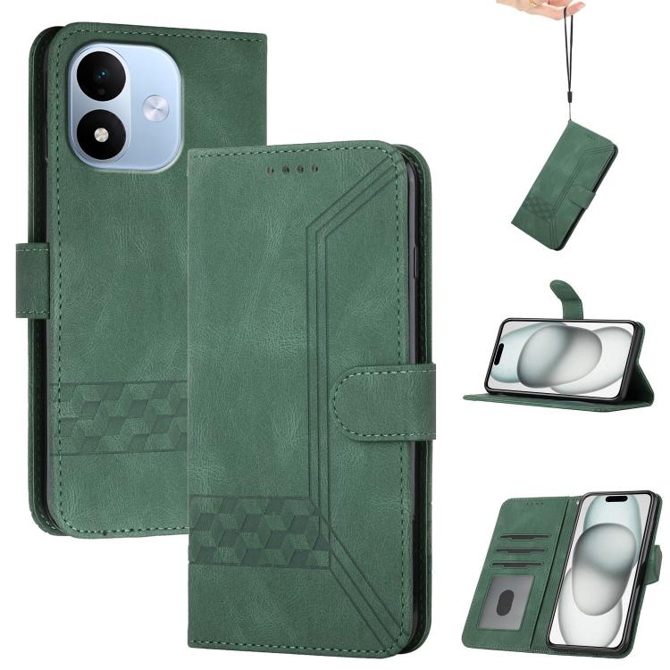Cubic Skin Feel Flip Leather Phone Case, For Redmi Note 17 4G / 5G Global 169.7mm, For Redmi 17C 5G, For Redmi Note 17 Pro+ 5G Global 163.4mm, For Redmi Note 17 Pro 5G Global 163.5mm, For Redmi K100 Pro Max 5G / Poco F9 Ultra 5G                        ...