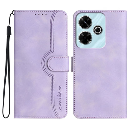Heart Pattern Skin Feel Leather Phone Case, For Redmi Note 14 4G 163.25mm, For Redmi Note 14 5G, For Redmi Note 14 Pro+ 5G, For Redmi Note 14 Pro 5G, For Xiaomi Redmi 13 4G, For Redmi Turbo 3 / Poco F6, For Redmi Note 13R Pro / Poco X6 Neo             ...