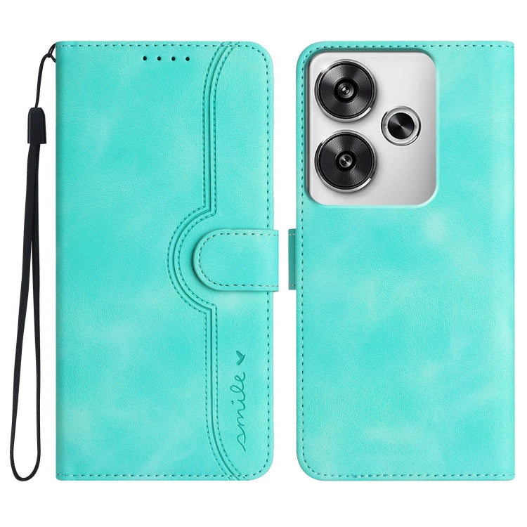 Heart Pattern Skin Feel Leather Phone Case, For Redmi Note 14 4G 163.25mm, For Redmi Note 14 5G, For Redmi Note 14 Pro+ 5G, For Redmi Note 14 Pro 5G, For Xiaomi Redmi 13 4G, For Redmi Turbo 3 / Poco F6, For Redmi Note 13R Pro / Poco X6 Neo             ...