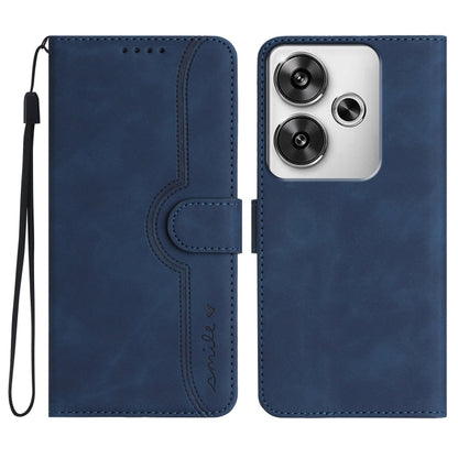 Heart Pattern Skin Feel Leather Phone Case, For Redmi Note 14 4G 163.25mm, For Redmi Note 14 5G, For Redmi Note 14 Pro+ 5G, For Redmi Note 14 Pro 5G, For Xiaomi Redmi 13 4G, For Redmi Turbo 3 / Poco F6, For Redmi Note 13R Pro / Poco X6 Neo             ...