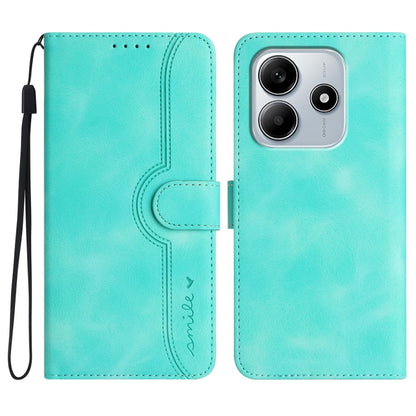 Heart Pattern Skin Feel Leather Phone Case, For Redmi Note 14 4G 163.25mm, For Redmi Note 14 5G, For Redmi Note 14 Pro+ 5G, For Redmi Note 14 Pro 5G, For Xiaomi Redmi 13 4G, For Redmi Turbo 3 / Poco F6, For Redmi Note 13R Pro / Poco X6 Neo             ...