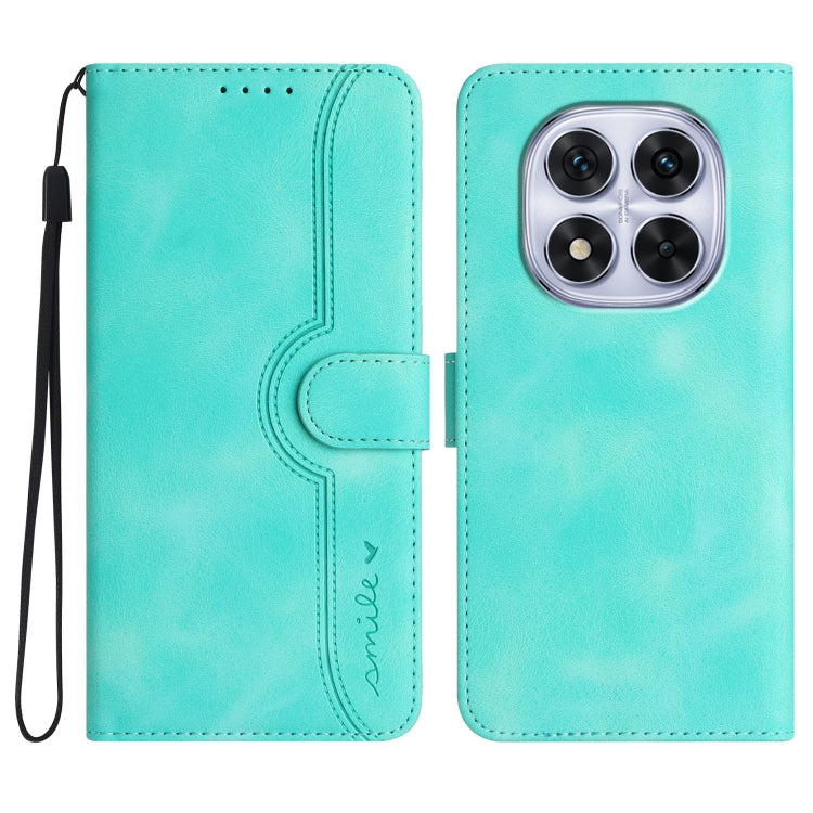 Heart Pattern Skin Feel Leather Phone Case, For Redmi Note 14 4G 163.25mm, For Redmi Note 14 5G, For Redmi Note 14 Pro+ 5G, For Redmi Note 14 Pro 5G, For Xiaomi Redmi 13 4G, For Redmi Turbo 3 / Poco F6, For Redmi Note 13R Pro / Poco X6 Neo             ...