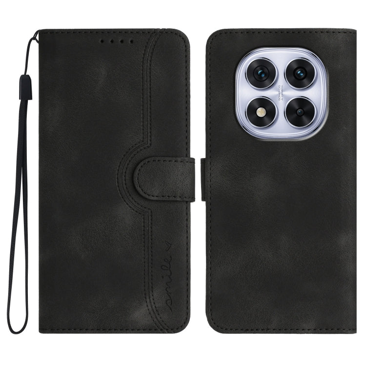 Heart Pattern Skin Feel Leather Phone Case, For Redmi Note 14 4G 163.25mm, For Redmi Note 14 5G, For Redmi Note 14 Pro+ 5G, For Redmi Note 14 Pro 5G, For Xiaomi Redmi 13 4G, For Redmi Turbo 3 / Poco F6, For Redmi Note 13R Pro / Poco X6 Neo             ...