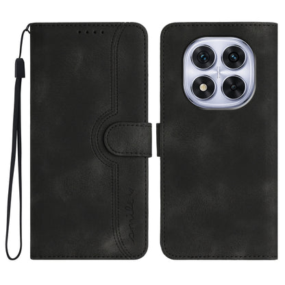 Heart Pattern Skin Feel Leather Phone Case, For Redmi Note 14 4G 163.25mm, For Redmi Note 14 5G, For Redmi Note 14 Pro+ 5G, For Redmi Note 14 Pro 5G, For Xiaomi Redmi 13 4G, For Redmi Turbo 3 / Poco F6, For Redmi Note 13R Pro / Poco X6 Neo             ...