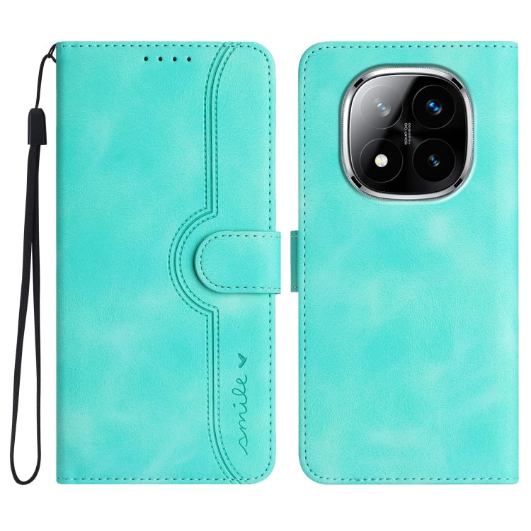 Heart Pattern Skin Feel Leather Phone Case, For Redmi Note 14 4G 163.25mm, For Redmi Note 14 5G, For Redmi Note 14 Pro+ 5G, For Redmi Note 14 Pro 5G, For Xiaomi Redmi 13 4G, For Redmi Turbo 3 / Poco F6, For Redmi Note 13R Pro / Poco X6 Neo             ...