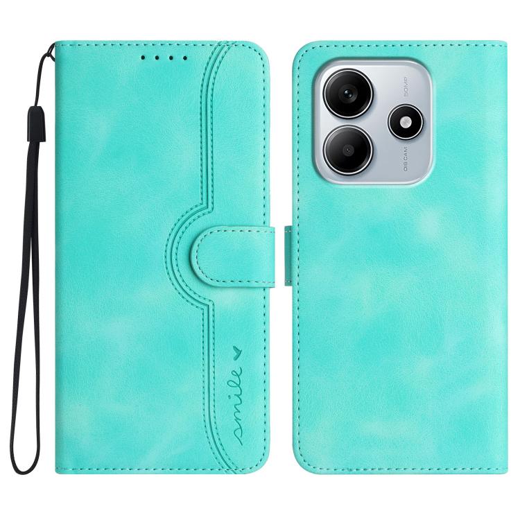 Heart Pattern Skin Feel Leather Phone Case, For Redmi Note 14 4G 163.25mm, For Redmi Note 14 5G, For Redmi Note 14 Pro+ 5G, For Redmi Note 14 Pro 5G, For Xiaomi Redmi 13 4G, For Redmi Turbo 3 / Poco F6, For Redmi Note 13R Pro / Poco X6 Neo             ...