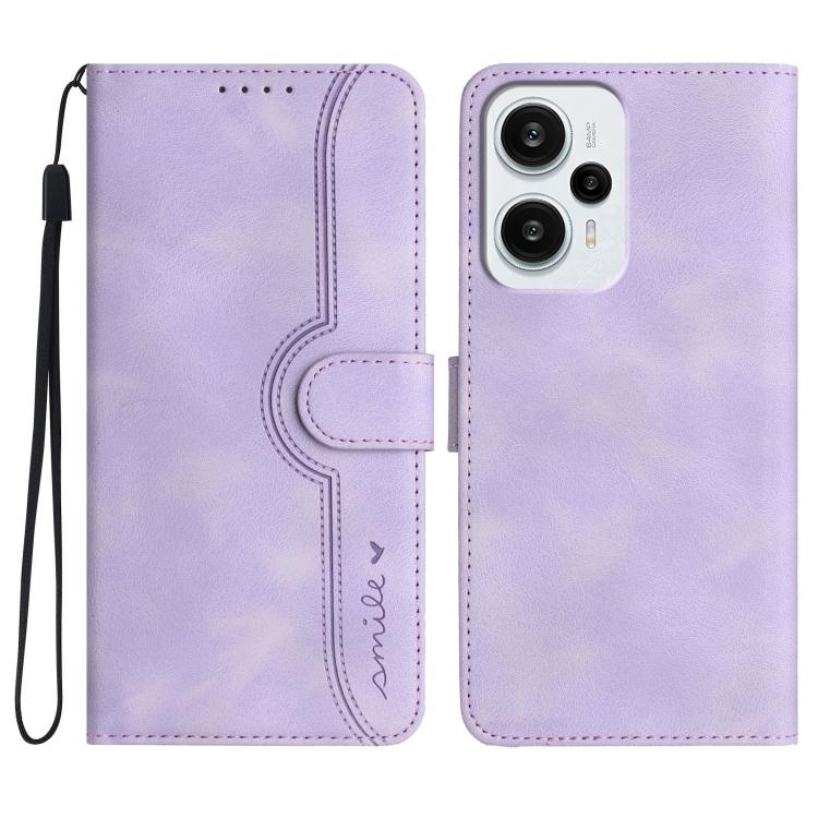 Heart Pattern Skin Feel Leather Phone Case, For Redmi Note 14 4G 163.25mm, For Redmi Note 14 5G, For Redmi Note 14 Pro+ 5G, For Redmi Note 14 Pro 5G, For Xiaomi Redmi 13 4G, For Redmi Turbo 3 / Poco F6, For Redmi Note 13R Pro / Poco X6 Neo             ...