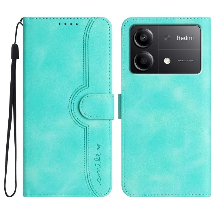 Heart Pattern Skin Feel Leather Phone Case, For Redmi Note 14 4G 163.25mm, For Redmi Note 14 5G, For Redmi Note 14 Pro+ 5G, For Redmi Note 14 Pro 5G, For Xiaomi Redmi 13 4G, For Redmi Turbo 3 / Poco F6, For Redmi Note 13R Pro / Poco X6 Neo             ...
