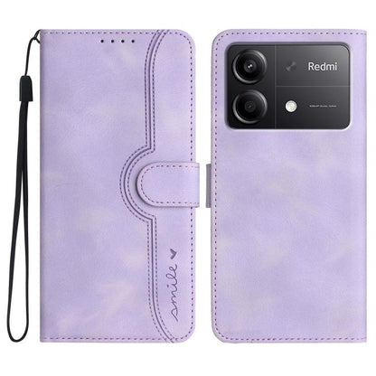 Heart Pattern Skin Feel Leather Phone Case, For Redmi Note 14 4G 163.25mm, For Redmi Note 14 5G, For Redmi Note 14 Pro+ 5G, For Redmi Note 14 Pro 5G, For Xiaomi Redmi 13 4G, For Redmi Turbo 3 / Poco F6, For Redmi Note 13R Pro / Poco X6 Neo             ...
