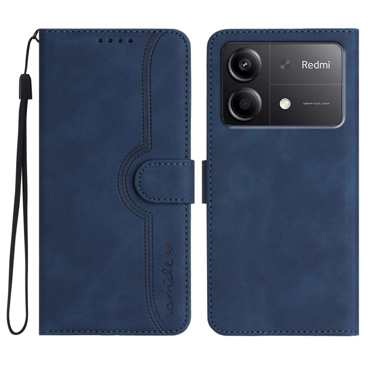 Heart Pattern Skin Feel Leather Phone Case, For Redmi Note 14 4G 163.25mm, For Redmi Note 14 5G, For Redmi Note 14 Pro+ 5G, For Redmi Note 14 Pro 5G, For Xiaomi Redmi 13 4G, For Redmi Turbo 3 / Poco F6, For Redmi Note 13R Pro / Poco X6 Neo             ...