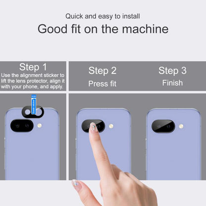 IMAK Rear Camera Lens Glass Film Black Version, For Google Pixel 10a, For Google Pixel 10 Pro Fold, For Google Pixel 10 Pro XL, For Google Pixel 10 Pro, For Google Pixel 10, For Google Pixel 9a, For Google Pixel 9 Pro XL, For Google Pixel 9 Pro Fold   ...