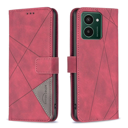 Magnetic Buckle Rhombus Texture Leather Phone Case, For HMD Pulse PRO / Pulse / Pulse+