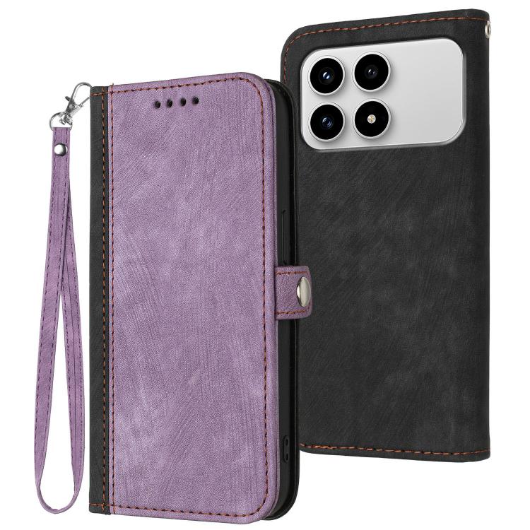 Side Buckle Double Fold Hand Strap Leather Phone Case, For Redmi A7 Pro 171mm / Poco C85x 5G, For Redmi Turbo 5 Max / Poco X8 Pro Max, For Redmi Turbo 5 5G / Poco X8 Pro 5G, For Redmi Note 15 4G / 5G 164mm / Poco M8 5G                                  ...