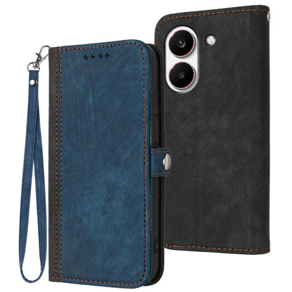 Side Buckle Double Fold Hand Strap Leather Phone Case, For Redmi A7 Pro 171mm / Poco C85x 5G, For Redmi Turbo 5 Max / Poco X8 Pro Max, For Redmi Turbo 5 5G / Poco X8 Pro 5G, For Redmi Note 15 4G / 5G 164mm / Poco M8 5G                                  ...