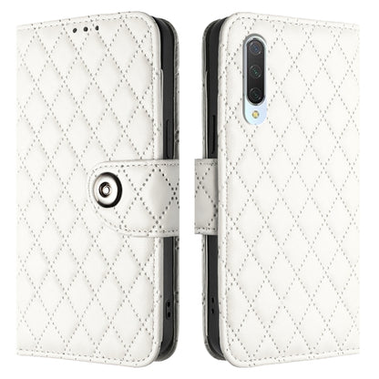 Rhombic Texture Flip Leather Phone Case with Lanyard, For Xiaomi Mi CC9 / Mi 9 Lite, For Xiaomi Mi CC9e / Mi A3
