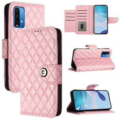 Rhombic Texture Flip Leather Phone Case with Lanyard, For Redmi 9 / 9 Prime India, For Redmi Note 10 5G / Note 10T 5G, For Redmi K40 / K40 Pro, For Redmi Note 10 Pro / Note 10 Pro Max, For Redmi Note 10 Pro India, For Redmi 9 Power / 9T Global         ...