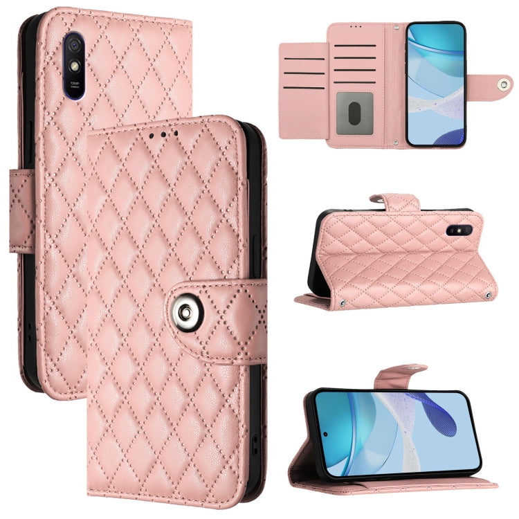 Rhombic Texture Flip Leather Phone Case with Lanyard, For Redmi A1 / A2, For Redmi 10 Prime+ 5G India, For Redmi 11 Prime 5G / Redmi 10 5G, For Redmi Note 11R / Note 11E, For Redmi K50 Ultra, For Redmi Note 10 4G / Note 10S, For Redmi Note 11 SE India ...