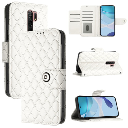 Rhombic Texture Flip Leather Phone Case with Lanyard, For Redmi 9 / 9 Prime India, For Redmi Note 10 5G / Note 10T 5G, For Redmi K40 / K40 Pro, For Redmi Note 10 Pro / Note 10 Pro Max, For Redmi Note 10 Pro India, For Redmi 9 Power / 9T Global         ...