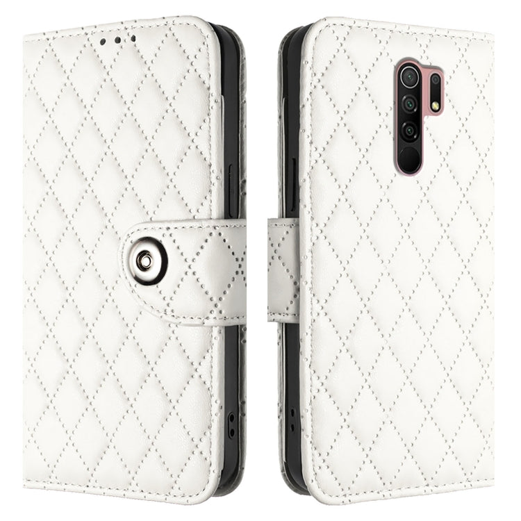 Rhombic Texture Flip Leather Phone Case with Lanyard, For Redmi 9 / 9 Prime India, For Redmi Note 10 5G / Note 10T 5G, For Redmi K40 / K40 Pro, For Redmi Note 10 Pro / Note 10 Pro Max, For Redmi Note 10 Pro India, For Redmi 9 Power / 9T Global         ...