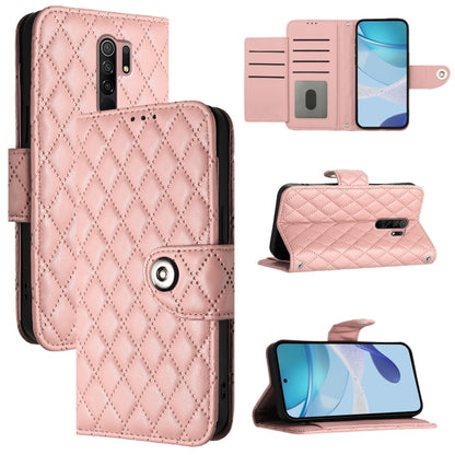 Rhombic Texture Flip Leather Phone Case with Lanyard, For Redmi 9 / 9 Prime India, For Redmi Note 10 5G / Note 10T 5G, For Redmi K40 / K40 Pro, For Redmi Note 10 Pro / Note 10 Pro Max, For Redmi Note 10 Pro India, For Redmi 9 Power / 9T Global         ...