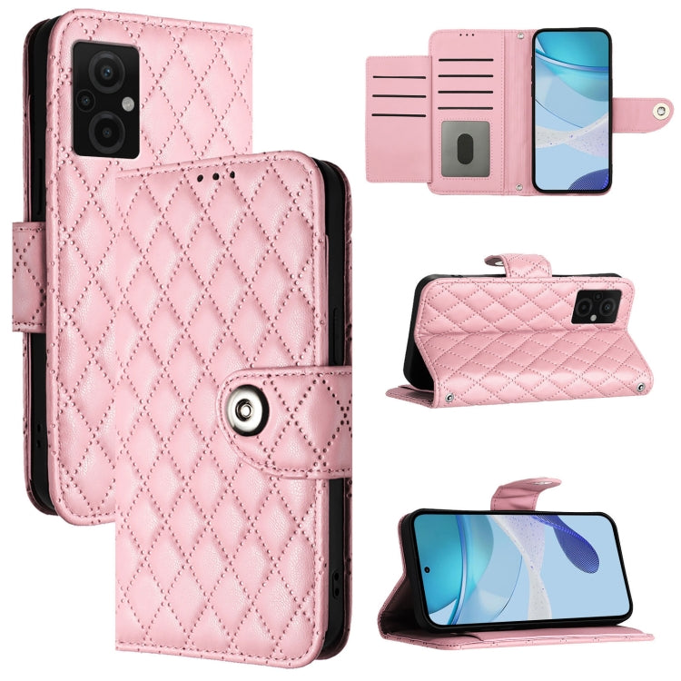 Rhombic Texture Flip Leather Phone Case with Lanyard, For Redmi A1 / A2, For Redmi 10 Prime+ 5G India, For Redmi 11 Prime 5G / Redmi 10 5G, For Redmi Note 11R / Note 11E, For Redmi K50 Ultra, For Redmi Note 10 4G / Note 10S, For Redmi Note 11 SE India ...