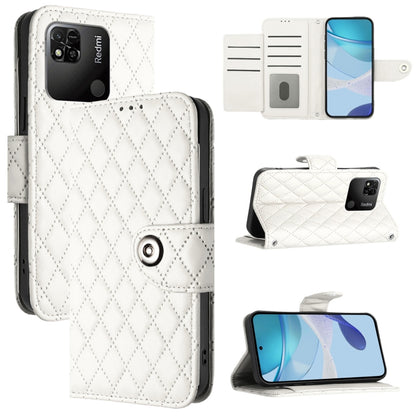 Rhombic Texture Flip Leather Phone Case with Lanyard, For Redmi A1 / A2, For Redmi 10 Prime+ 5G India, For Redmi 11 Prime 5G / Redmi 10 5G, For Redmi Note 11R / Note 11E, For Redmi K50 Ultra, For Redmi Note 10 4G / Note 10S, For Redmi Note 11 SE India ...