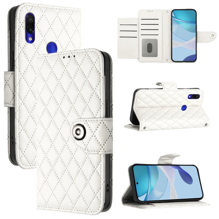 Rhombic Texture Flip Leather Phone Case with Lanyard, For Redmi 9 / 9 Prime India, For Redmi Note 10 5G / Note 10T 5G, For Redmi K40 / K40 Pro, For Redmi Note 10 Pro / Note 10 Pro Max, For Redmi Note 10 Pro India, For Redmi 9 Power / 9T Global         ...