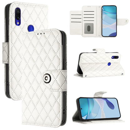 Rhombic Texture Flip Leather Phone Case with Lanyard, For Redmi 9 / 9 Prime India, For Redmi Note 10 5G / Note 10T 5G, For Redmi K40 / K40 Pro, For Redmi Note 10 Pro / Note 10 Pro Max, For Redmi Note 10 Pro India, For Redmi 9 Power / 9T Global         ...