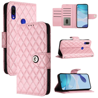 Rhombic Texture Flip Leather Phone Case with Lanyard, For Redmi 9 / 9 Prime India, For Redmi Note 10 5G / Note 10T 5G, For Redmi K40 / K40 Pro, For Redmi Note 10 Pro / Note 10 Pro Max, For Redmi Note 10 Pro India, For Redmi 9 Power / 9T Global         ...