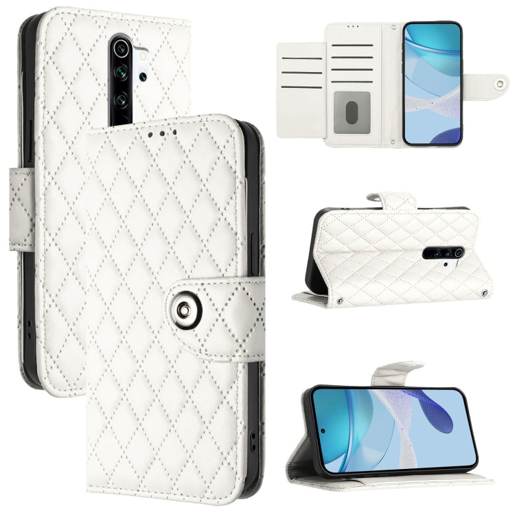 Rhombic Texture Flip Leather Phone Case with Lanyard, For Redmi 9 / 9 Prime India, For Redmi Note 10 5G / Note 10T 5G, For Redmi K40 / K40 Pro, For Redmi Note 10 Pro / Note 10 Pro Max, For Redmi Note 10 Pro India, For Redmi 9 Power / 9T Global         ...