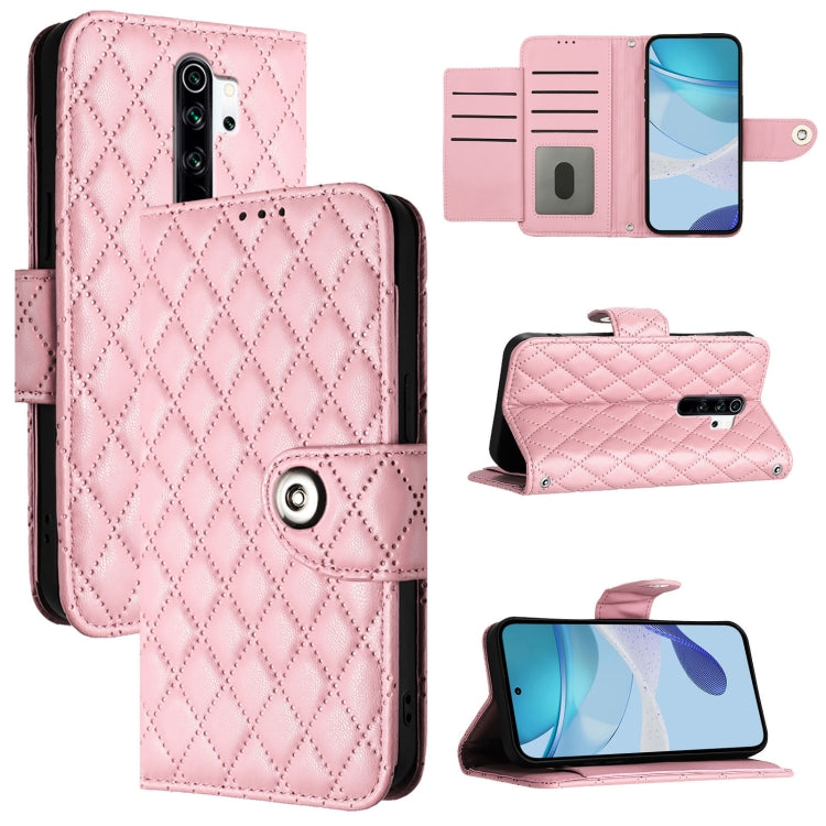Rhombic Texture Flip Leather Phone Case with Lanyard, For Redmi 9 / 9 Prime India, For Redmi Note 10 5G / Note 10T 5G, For Redmi K40 / K40 Pro, For Redmi Note 10 Pro / Note 10 Pro Max, For Redmi Note 10 Pro India, For Redmi 9 Power / 9T Global         ...