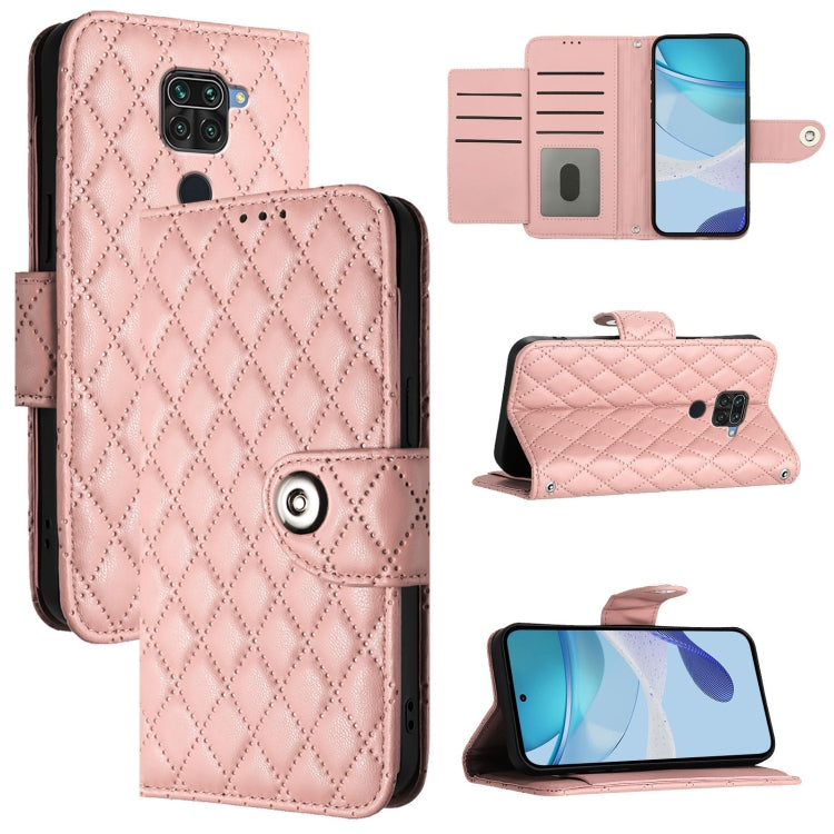 Rhombic Texture Flip Leather Phone Case with Lanyard, For Redmi 9 / 9 Prime India, For Redmi Note 10 5G / Note 10T 5G, For Redmi K40 / K40 Pro, For Redmi Note 10 Pro / Note 10 Pro Max, For Redmi Note 10 Pro India, For Redmi 9 Power / 9T Global         ...