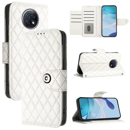 Rhombic Texture Flip Leather Phone Case with Lanyard, For Redmi 9 / 9 Prime India, For Redmi Note 10 5G / Note 10T 5G, For Redmi K40 / K40 Pro, For Redmi Note 10 Pro / Note 10 Pro Max, For Redmi Note 10 Pro India, For Redmi 9 Power / 9T Global         ...