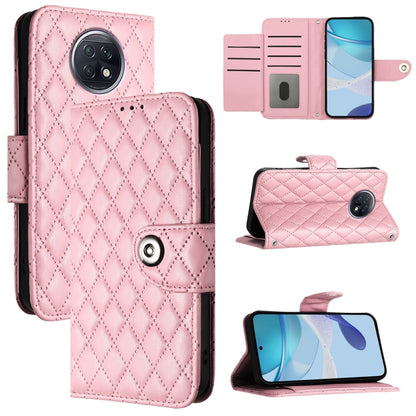 Rhombic Texture Flip Leather Phone Case with Lanyard, For Redmi 9 / 9 Prime India, For Redmi Note 10 5G / Note 10T 5G, For Redmi K40 / K40 Pro, For Redmi Note 10 Pro / Note 10 Pro Max, For Redmi Note 10 Pro India, For Redmi 9 Power / 9T Global         ...